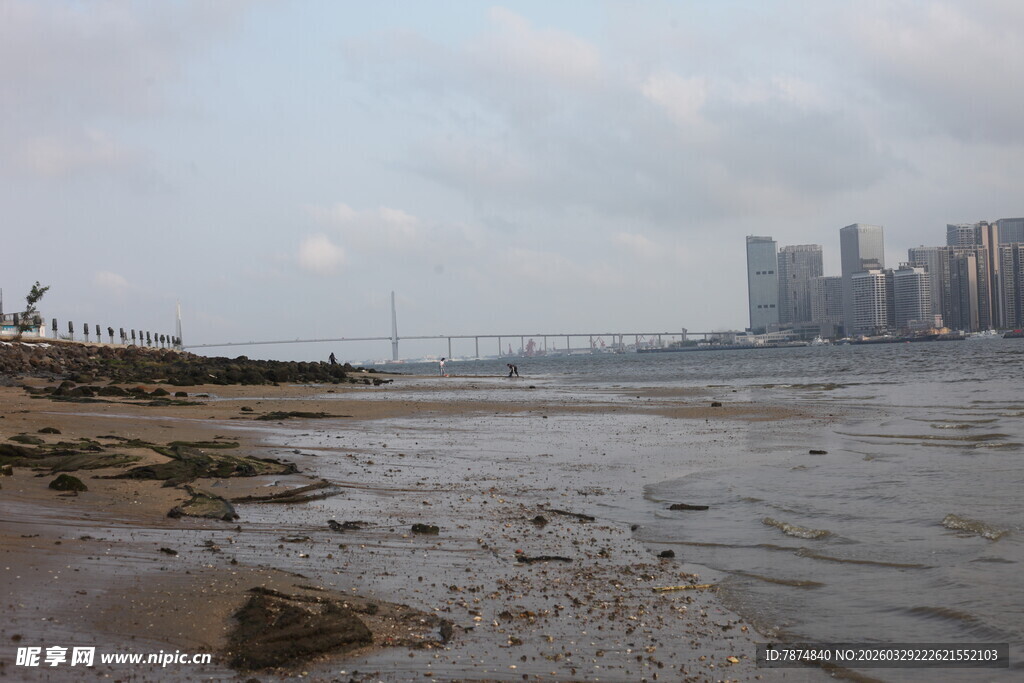 湛江海滨城市风光