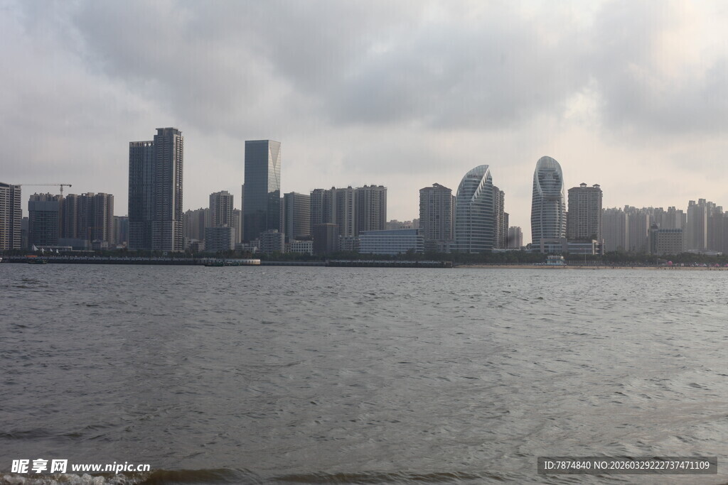 湛江城市滨水天际线景观