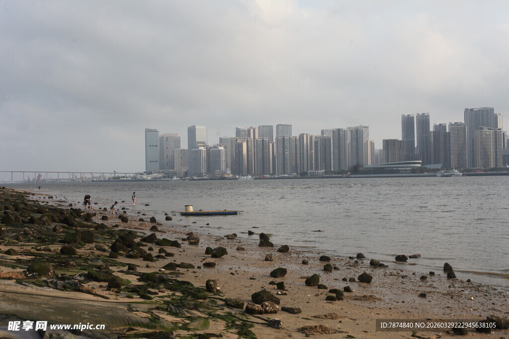 湛江海滨城市风光