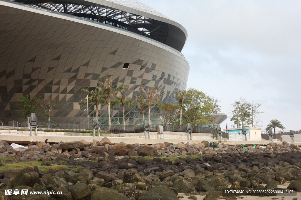 湛江现代风格大型建筑外观