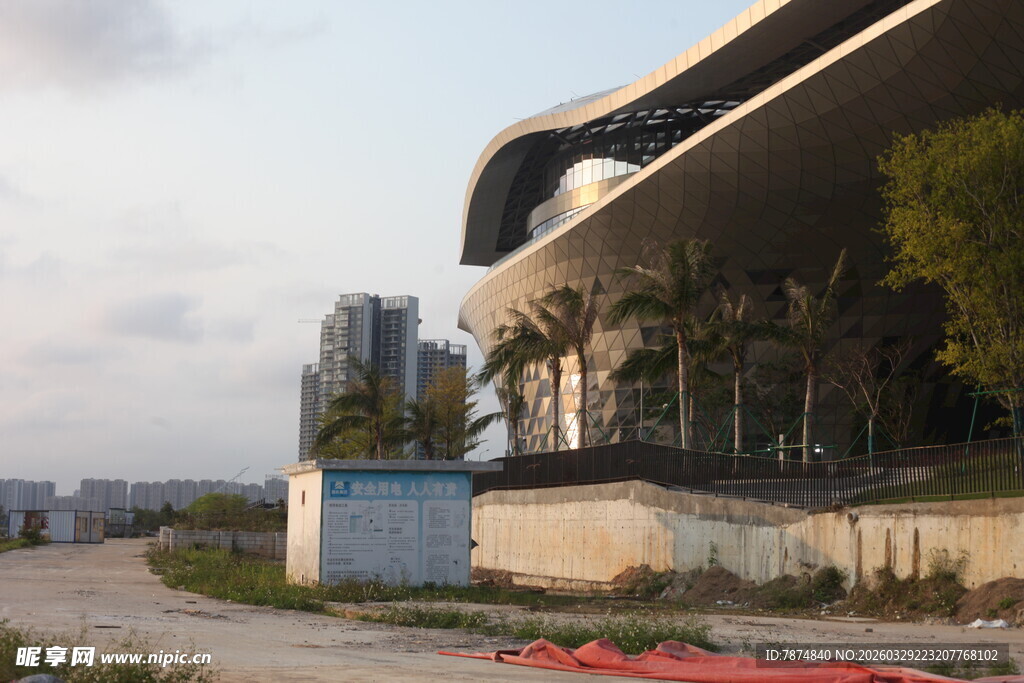 湛江现代建筑外部景观