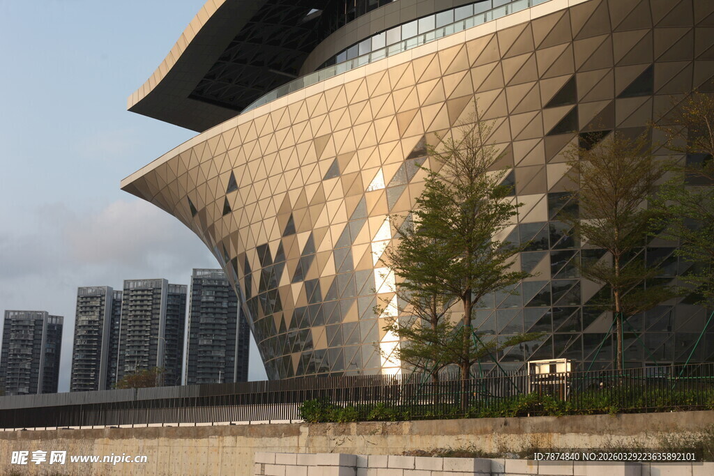 湛江现代风格独特建筑外观