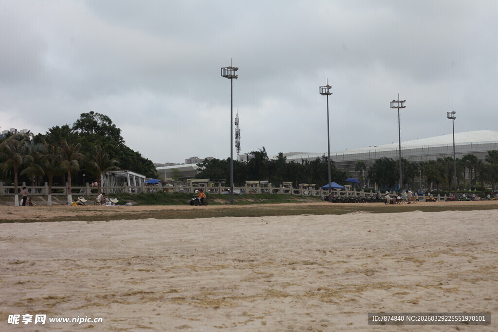 湛江户外运动场及周边景观