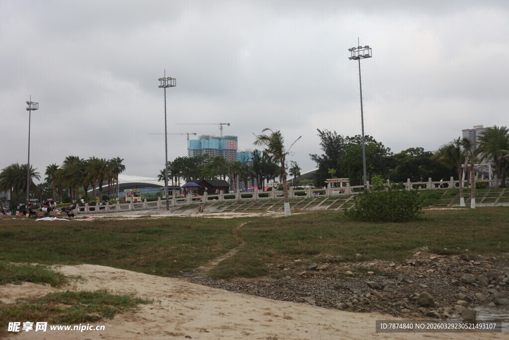 湛江户外运动场及周边景致