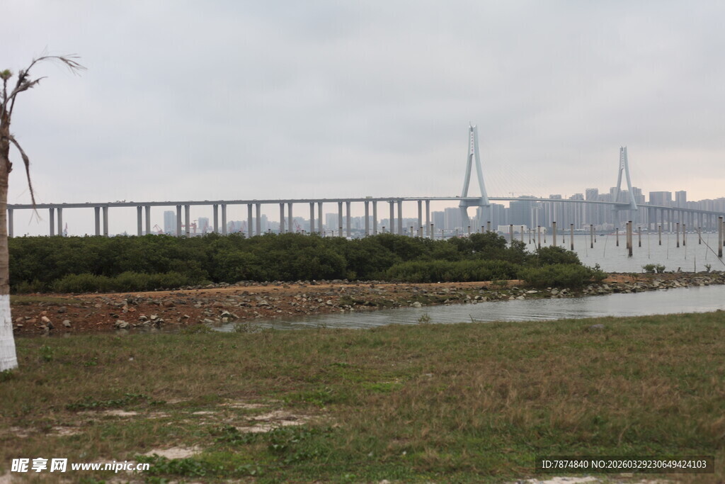 湛江海滨大桥风景
