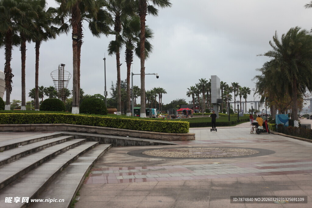 湛江海滨步道景观