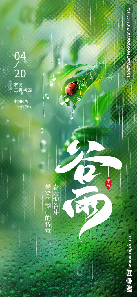 谷雨海报