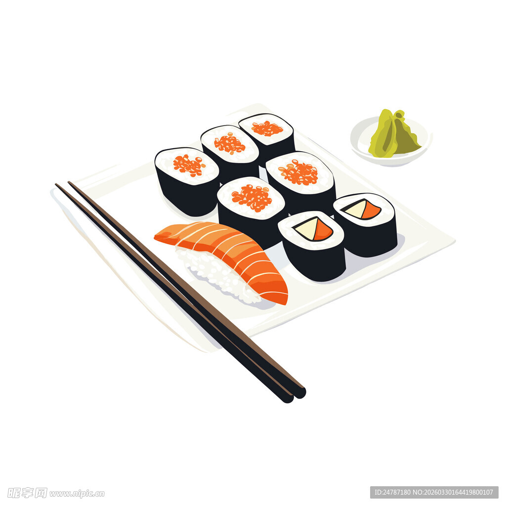 寿司拼盘