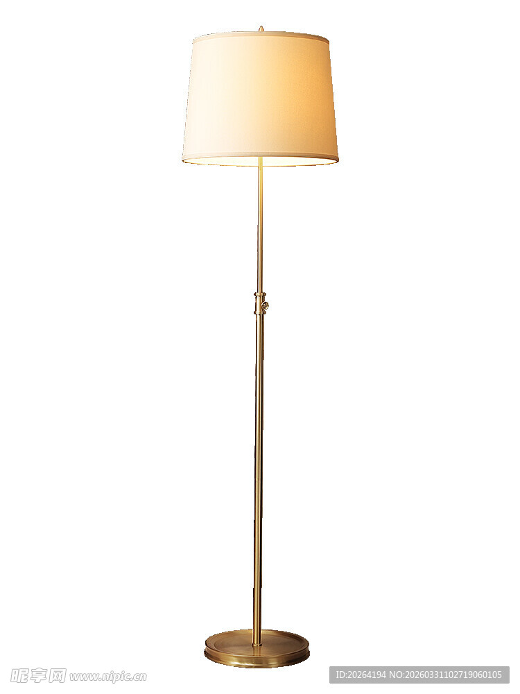 简约金属落地台灯