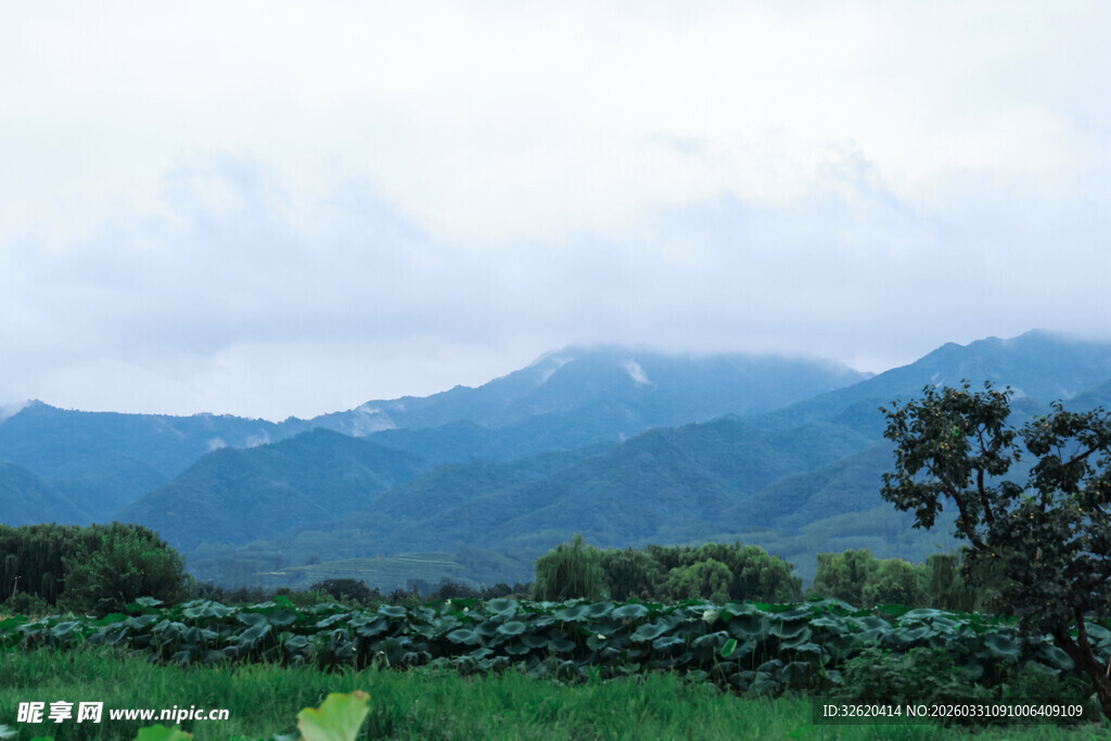 青山绿野间的自然景致