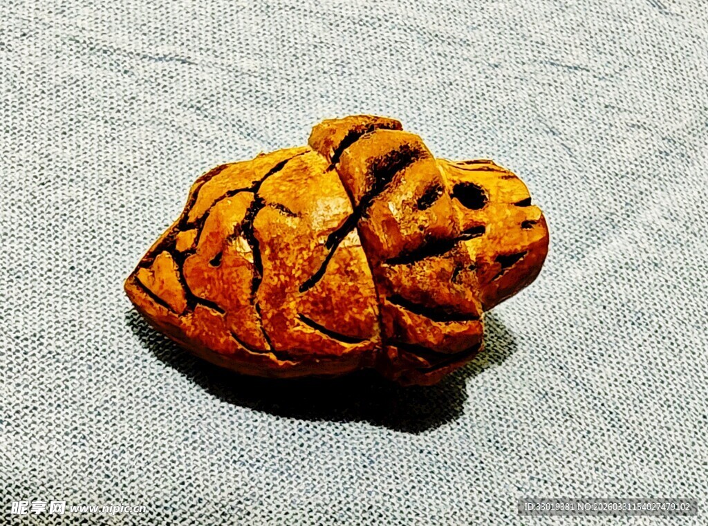 木雕小动物摆件