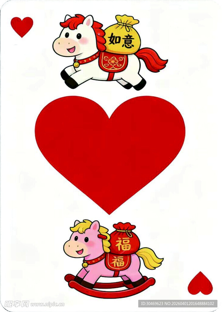 爱心与可爱玩具浪漫画面