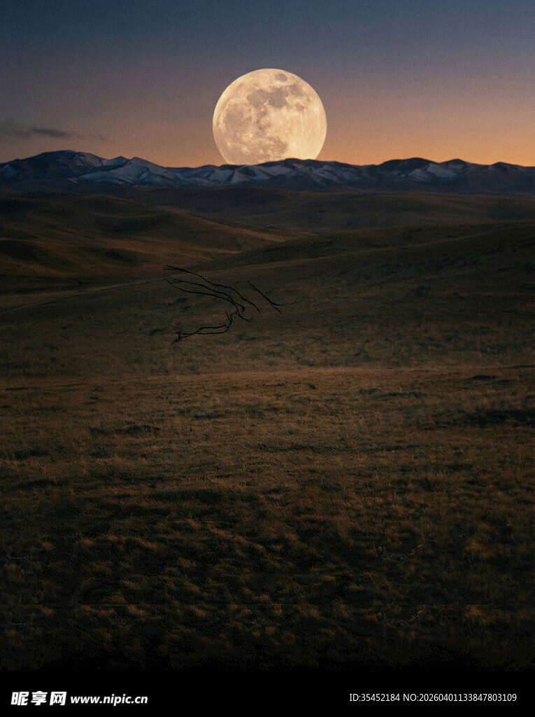 草原月亮