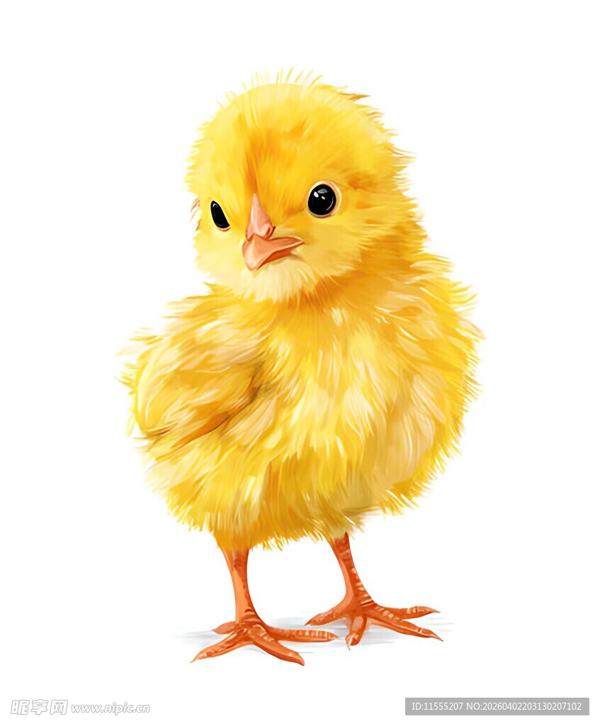 可爱小黄鸡