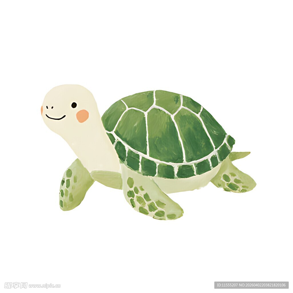 可爱卡通小乌龟