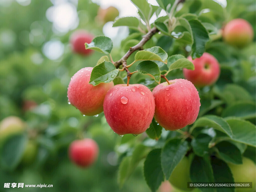 枝头苹果