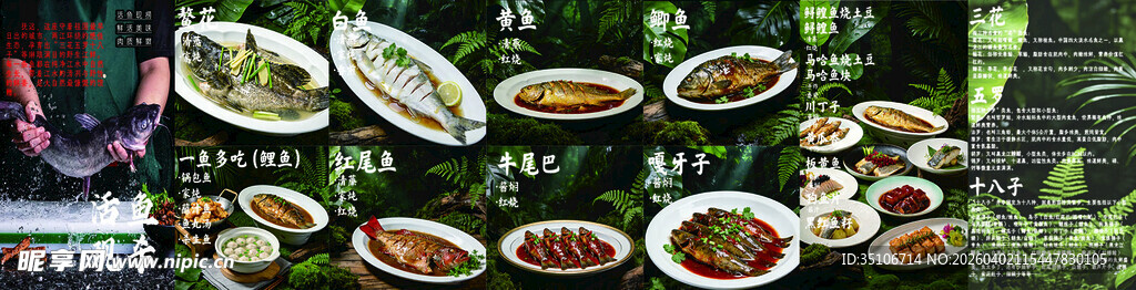 多样风味美食拼盘展示