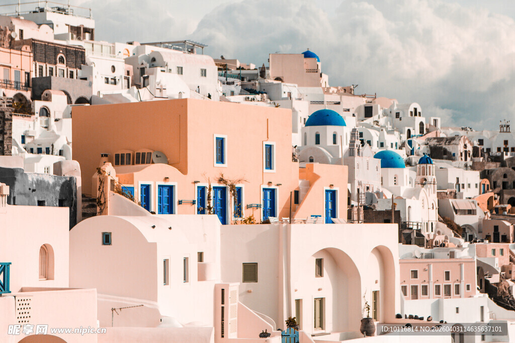 希腊圣托里尼建筑