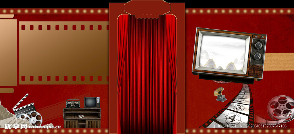 70年代复古画面