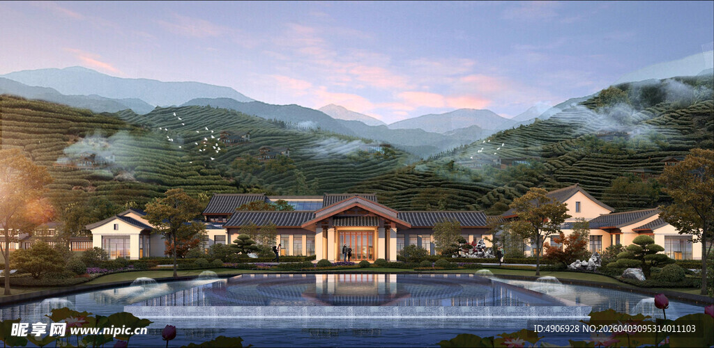 山间湖畔的静谧度假屋