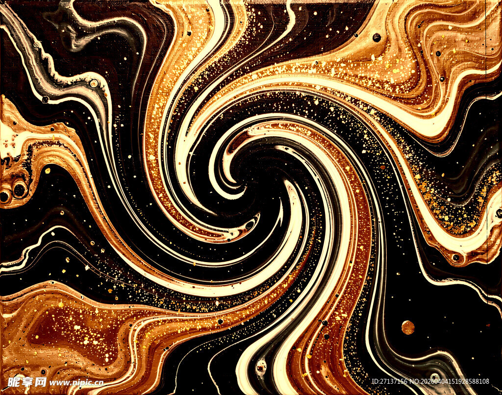 抽象流体艺术纹理图案