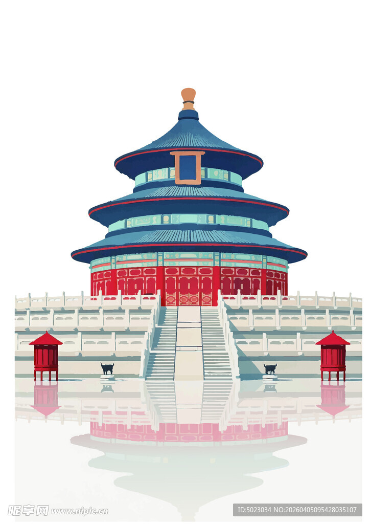 天坛古建筑景观