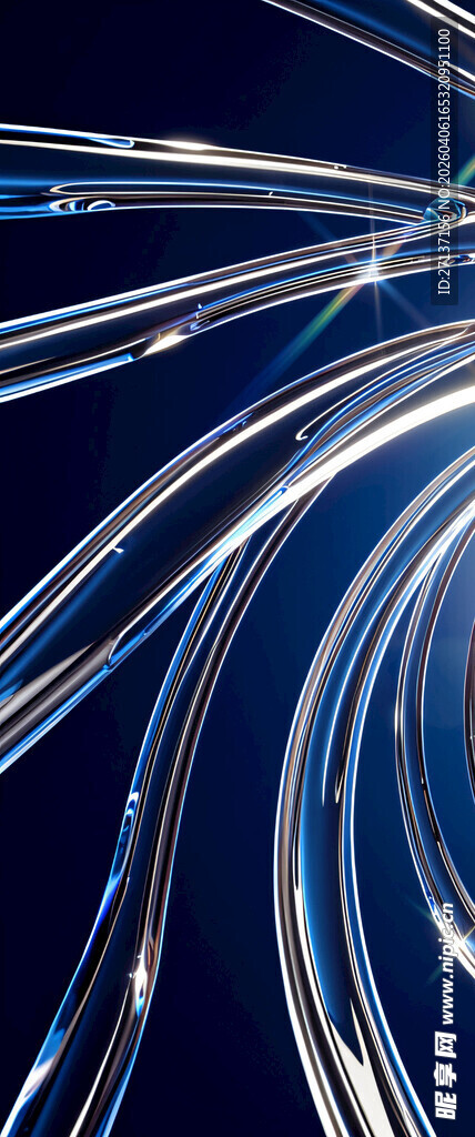 城市夜景车流光影轨迹