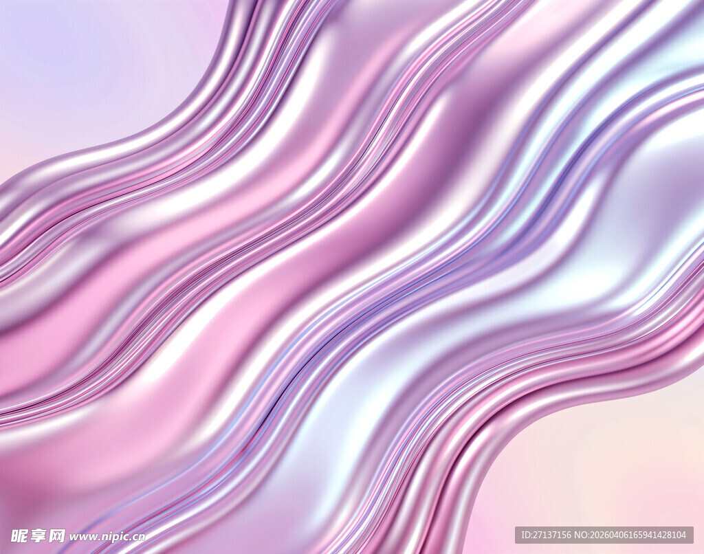 梦幻渐变波纹背景图