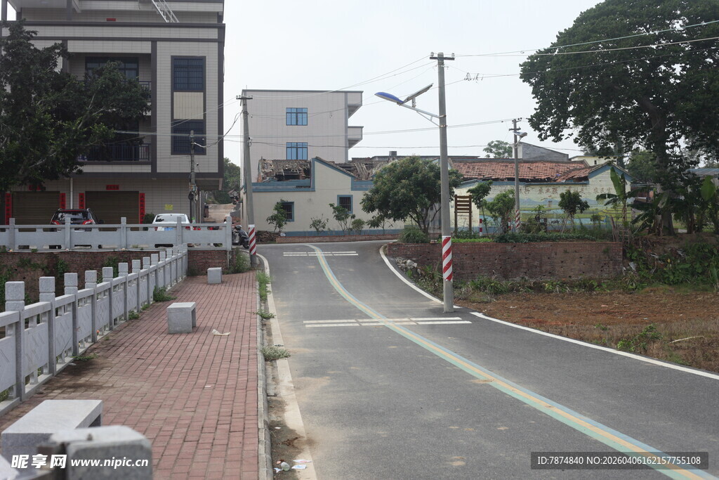 湛江城镇街道风景