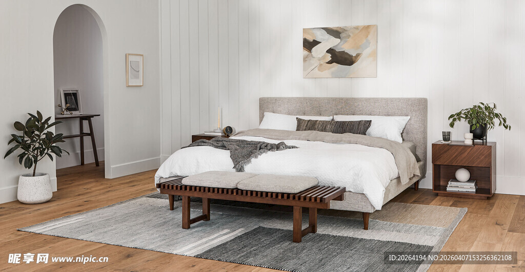 简约卧室温馨家居布置