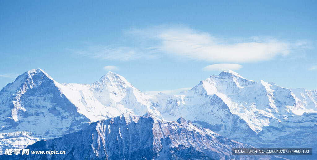 壮丽雪山美景
