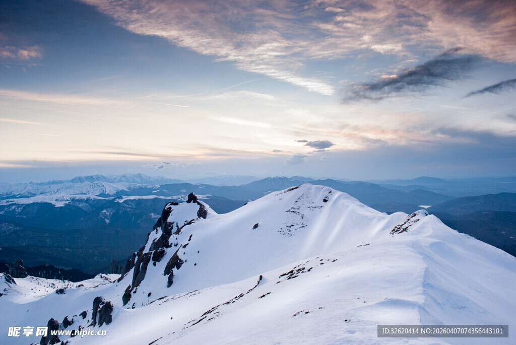 雪山雄姿
