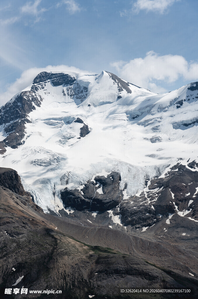 壮丽雪山风光