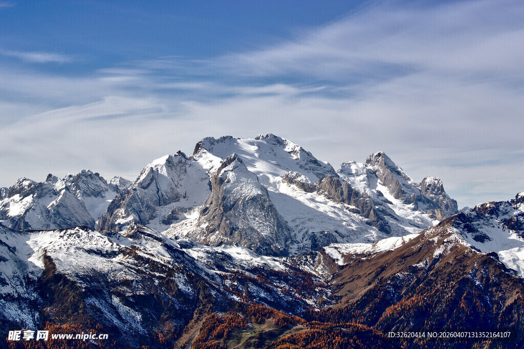 壮丽雪山