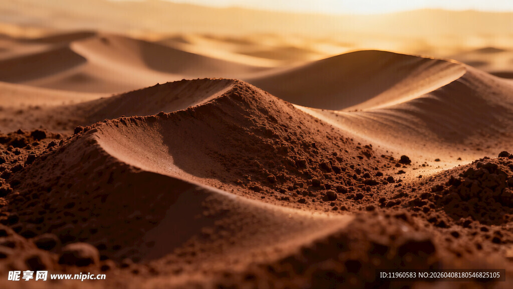 巧克力粉可可粉沙丘