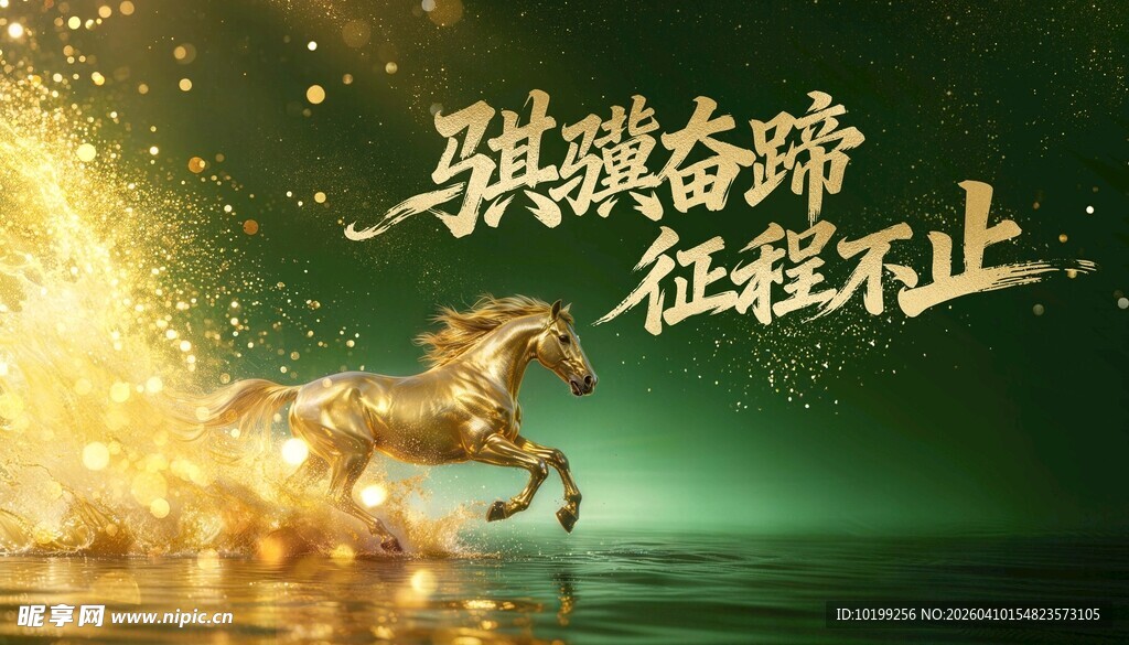 骏马奔腾征途不止