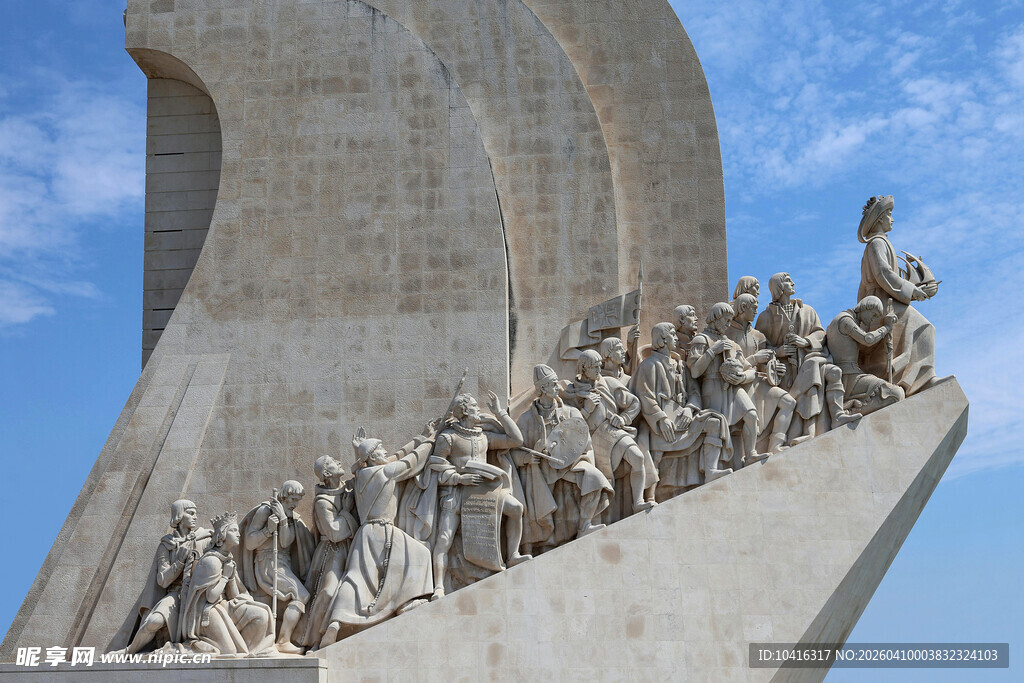 葡萄牙发现者纪念碑雕像