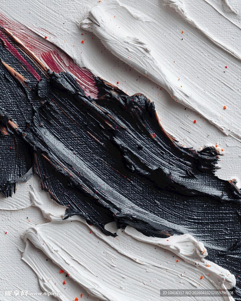 抽象笔触艺术纹理画面