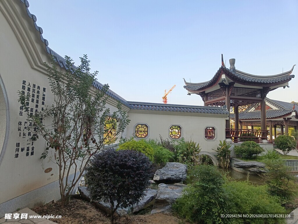 中式庭院景观 古韵雅致