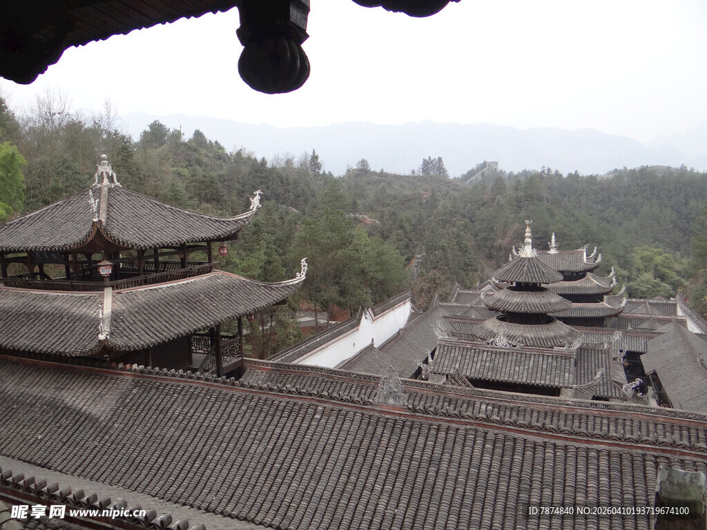 恩施古色古香的中式建筑群