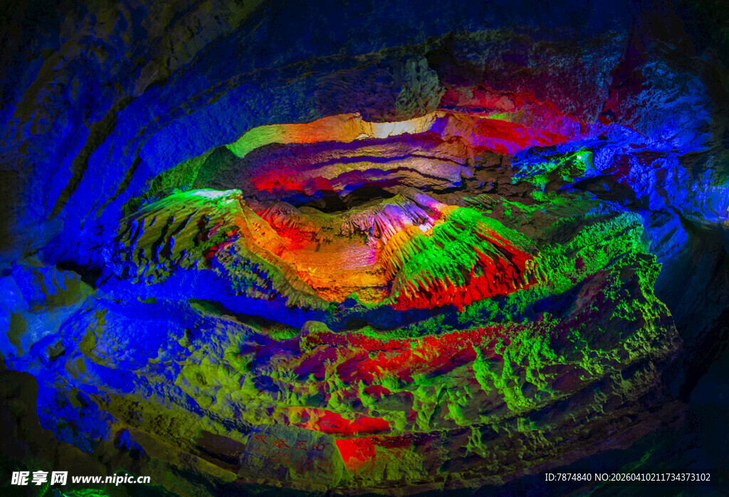 炫彩抽象艺术图案