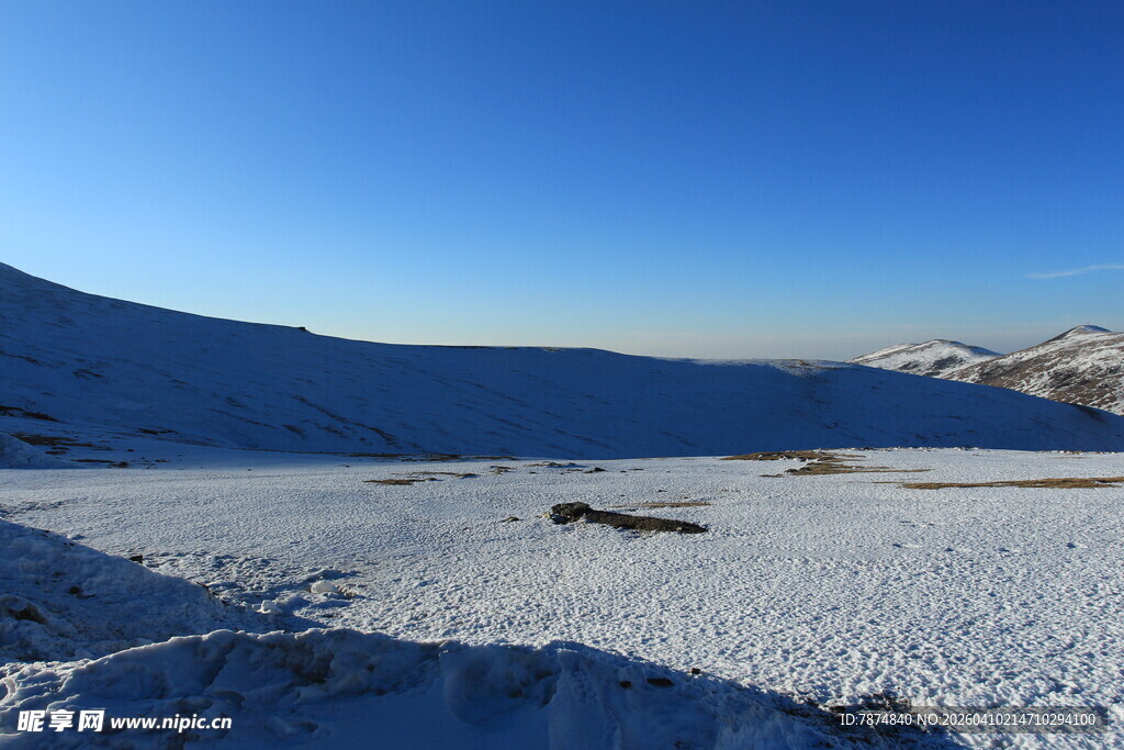 冬日雪域风光