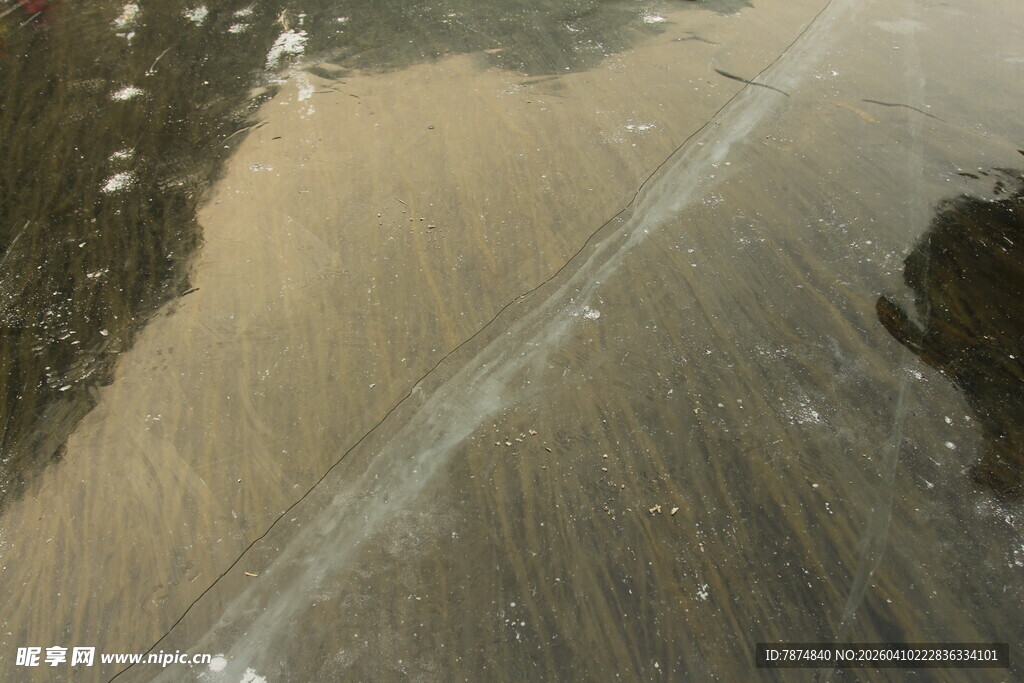 地面反光塑料薄膜场景