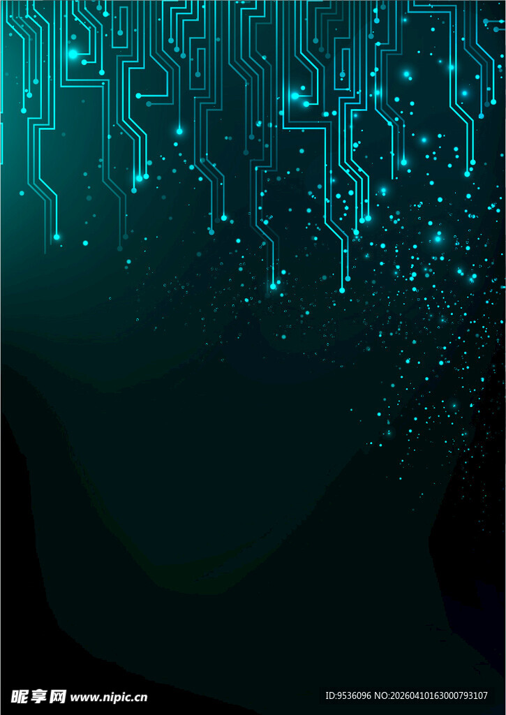 科技感电路背景图