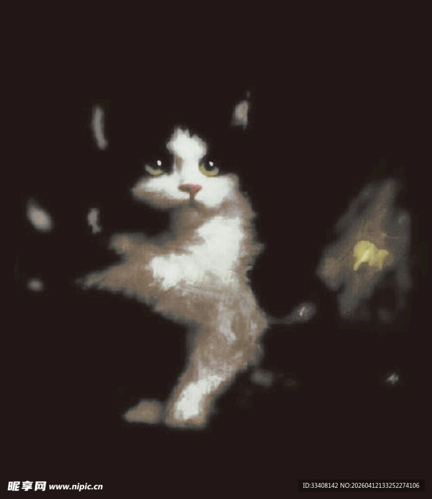 猫咪 印花 TIF 