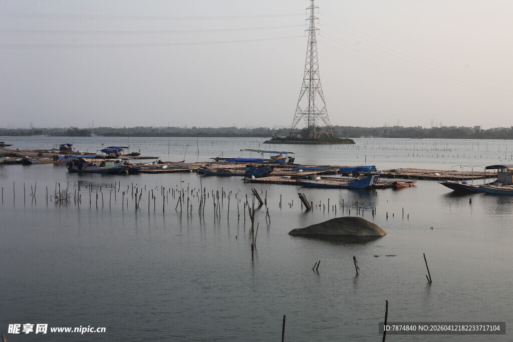 湛江水上码头设施远景