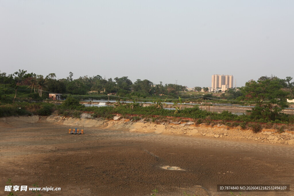 湛江城郊荒地景观