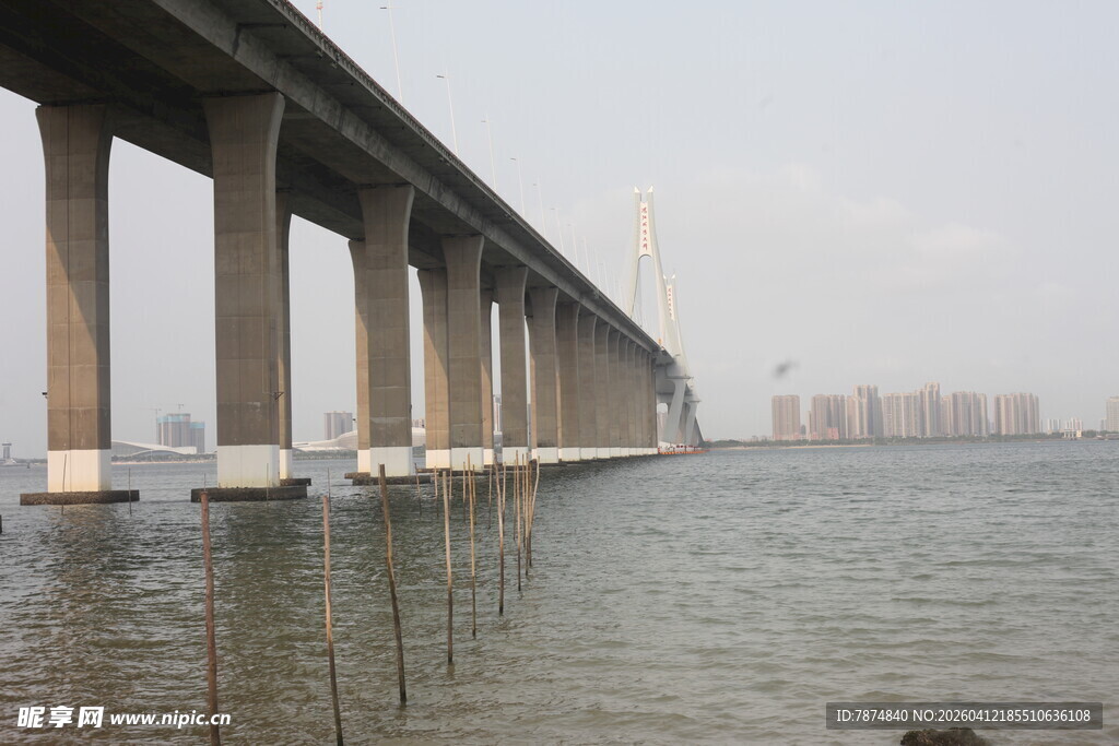 湛江跨海大桥壮观景象