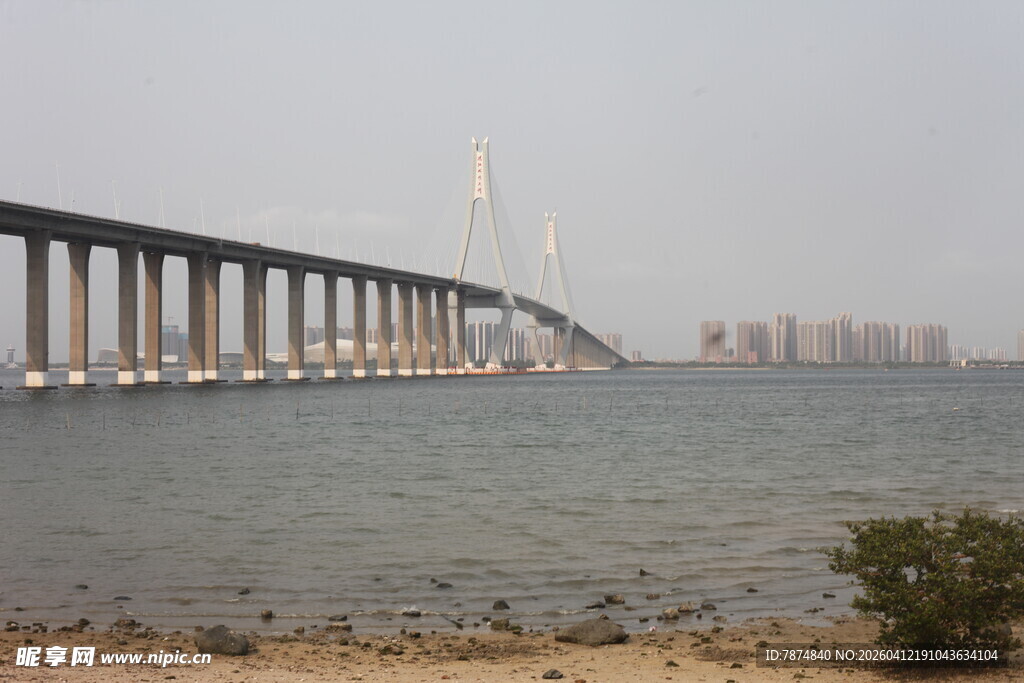 湛江跨海大桥近景风光