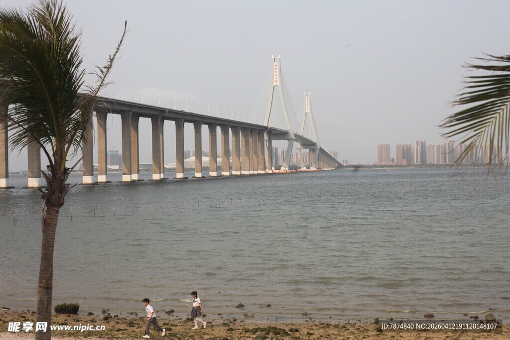 湛江海滨大桥风景